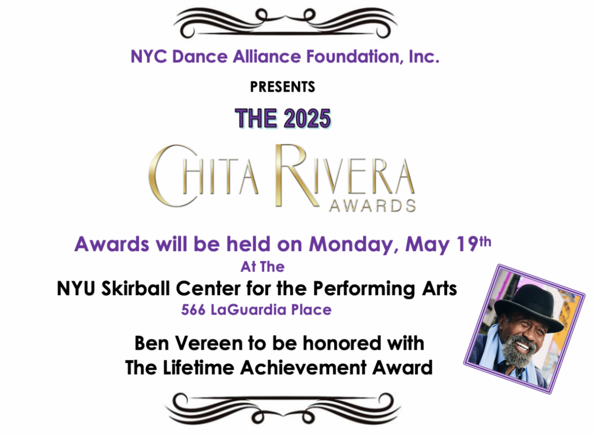 Image of The 2025 Chita Rivera Awards to be held on 5/19  article