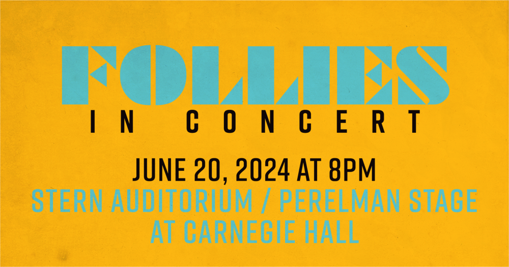 Transport Group FOLLIES Benefit set for Carnegie Hall